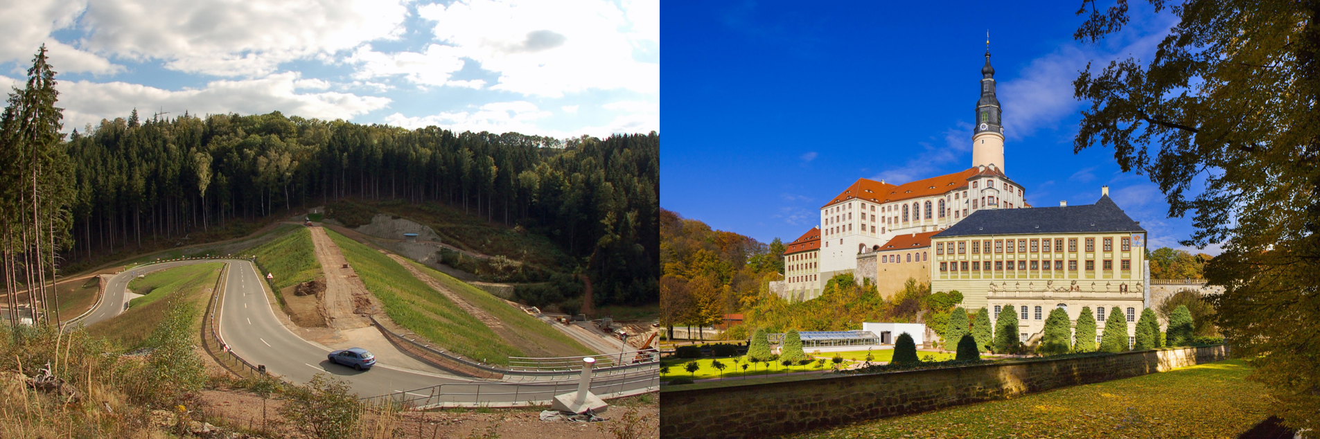 Glashütte und Weesenstein